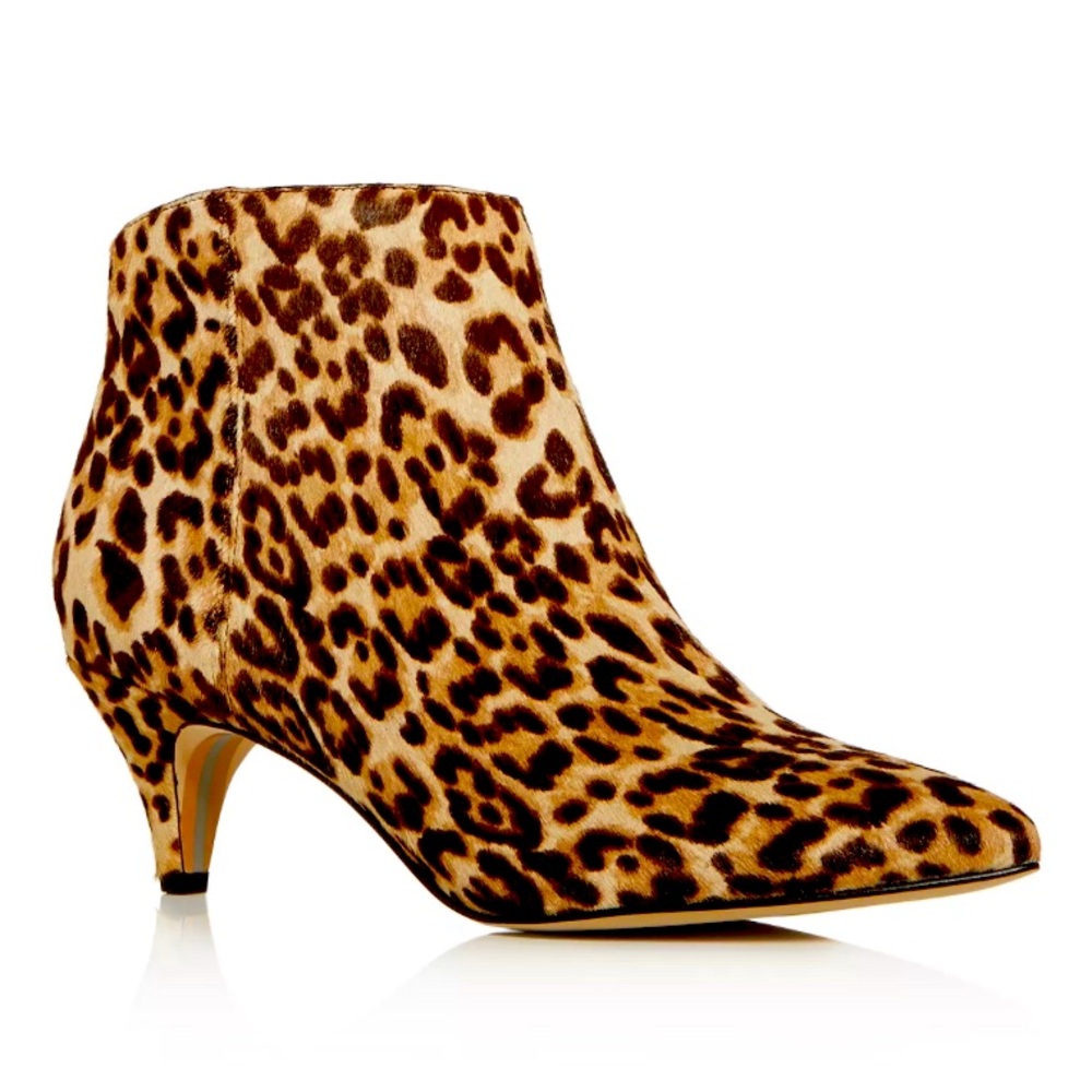 Sam Edelman Kinzey Leopard Booties Size 9.5